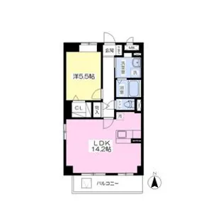 シュエット・メゾン【3階】の間取り