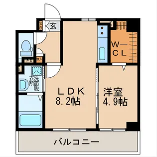 セントヴィラ大濠II【3階】の間取り