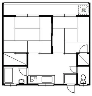 コ-ポ和光【2階】の間取り