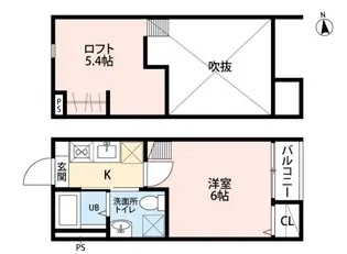 Reveur大野田【1階】の間取り