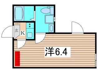 ライズ梅島【2階】の間取り