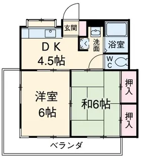 アネックス山崎【3階】の間取り