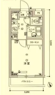 スカイコート成増第二【2階】の間取り
