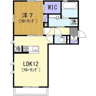 レオクレール【3階】の間取り