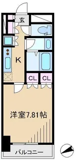 東京都北区西ケ原1【マンション】の間取り