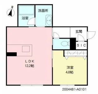 シャーメゾンprost【1階】の間取り
