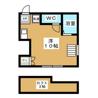 ウィスタリア【2階】の間取り