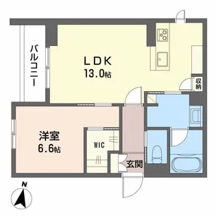 CoeurMaison内方【2階】の間取り