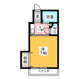 リヴェール片平【2階】の間取り