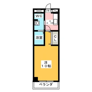 ルミエール青山11【4階】の間取り