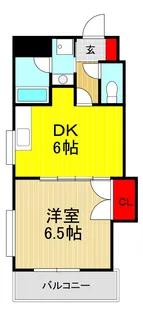 ティアラ21【6階】の間取り