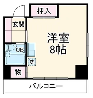 ルックハイツ江ノ島2番館【3階】の間取り