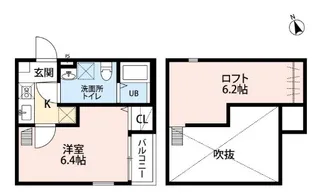 ミニステラ【1階】の間取り
