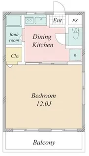 半道ハイツ【2階】の間取り