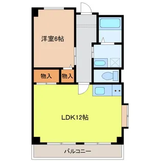 ビラ富が丘【3階】の間取り