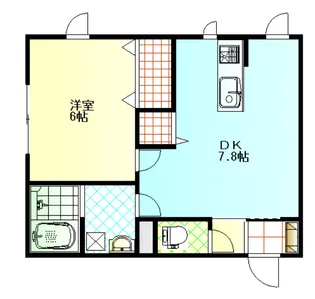 ピュアフラワー【2階】の間取り