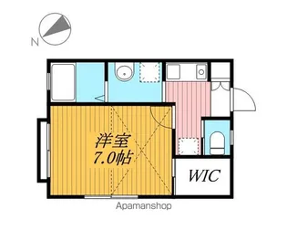 千葉県千葉市花見川区花園2【アパート】の間取り