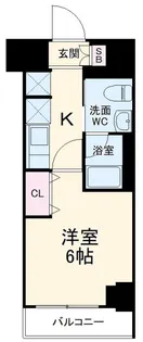 イアース横濱関内【5階】の間取り