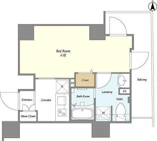 La Douceur川崎II【8階】の間取り