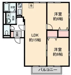 ハイマートC【2階】の間取り