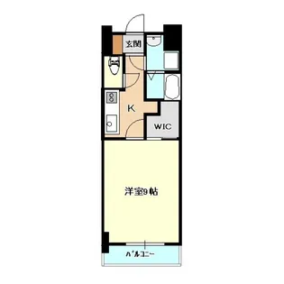 バーシティハウス材木町【8階】の間取り