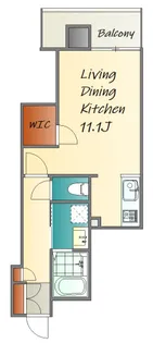 ソフィアコート江波南【4階】の間取り