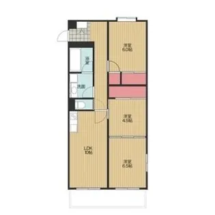 プレシアス赤城【2階】の間取り