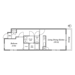 GRAN PASEO舎人【3階】の間取り