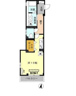 メゾン テラ【3階】の間取り