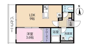 グランデオルソ【2階】の間取り