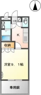 コート・ヒーリング カーサ【1階】の間取り