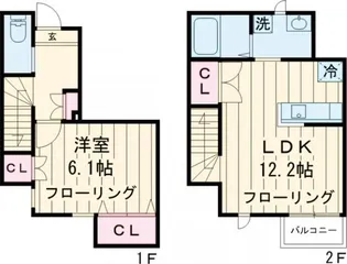 J・URBAN赤塚の間取り