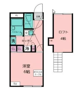 RUF【1階】の間取り