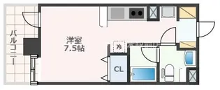 熊本県熊本市中央区辛島町【マンション】の間取り
