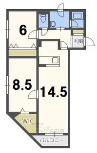 第10森宅建豊平ビル【3階】の間取り