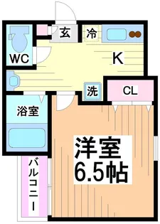 東京都渋谷区笹塚3【アパート】の間取り