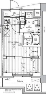 PREMIUMCUBE王子神谷【2階】の間取り