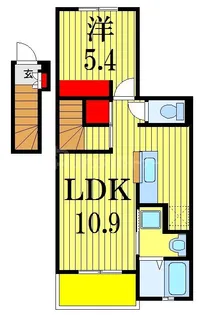 リヴェールII【2階】の間取り