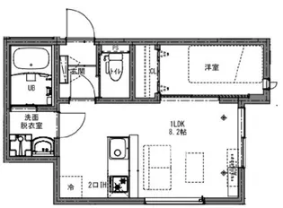 KEIAI RESIDENCE 大和田II【2階】の間取り