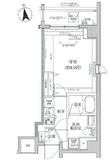 東京都足立区柳原1【マンション】の間取り