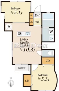 Pas a Pas(パザパ)【2階】の間取り