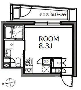 ASTILE 練馬北町【3階】の間取り