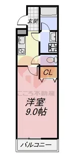 ドミール・アオイ【2階】の間取り