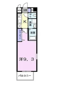 東京都中野区本町2【マンション】の間取り