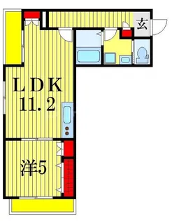 月と羊【2階】の間取り