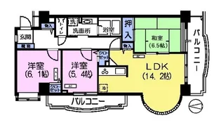 東京都板橋区成増3【マンション】の間取り
