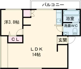 domus【4階】の間取り