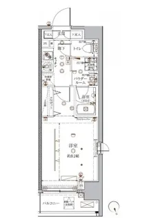 クレイシア上野松が谷【5階】の間取り