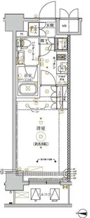セジョリ両国II【6階】の間取り