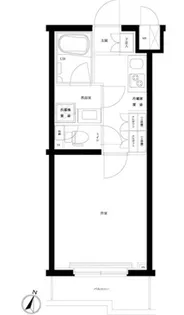 ルーブル板橋泉町弐番館【4階】の間取り